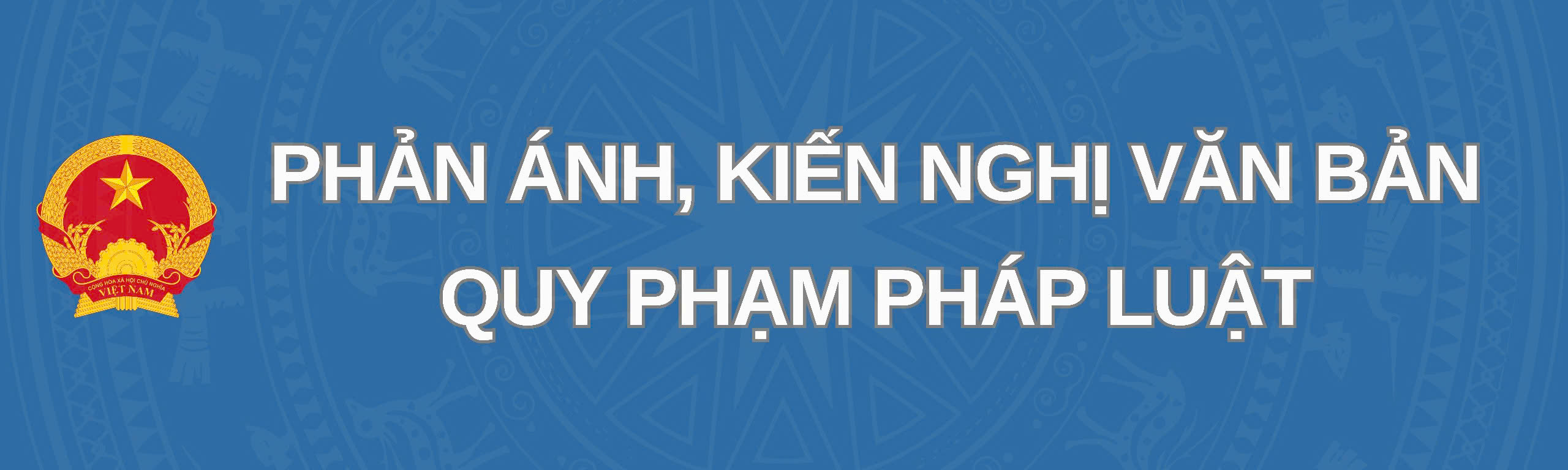Phản ánh, kiến nghị vb