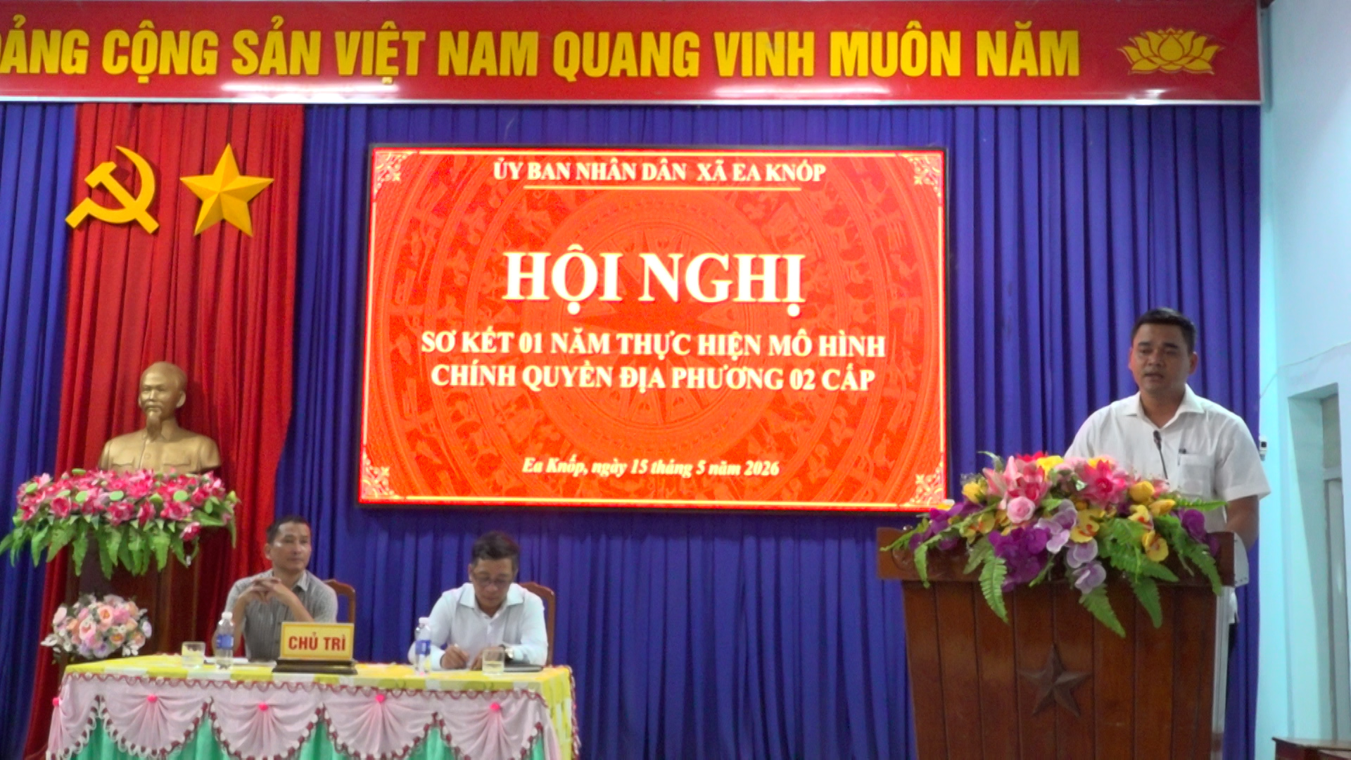 Xây dựng chính quyền xã Ea Knốp trong sạch, vững mạnh, hoạt động hiệu lực, hiệu quả