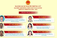 THÔNG BÁO KẾT QUẢ BẦU CỬ XÃ EA KNỐP