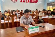 Xã Ea Knốp đánh giá kết quả tín dụng chính sách 9 tháng đầu năm 2026